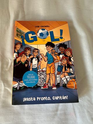 Libro juvenil Gol: Hasta pronto, capitanes