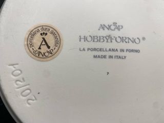 Teiera D'Ancap in porcellana decorata