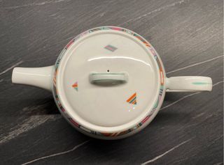 Teiera D'Ancap in porcellana decorata