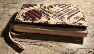 Cartera Beige y con Flores - PARFOIS