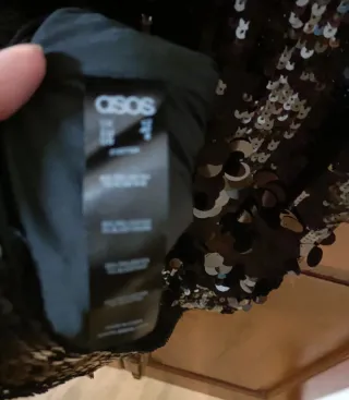 Abito/Maglia Paillettes Nero/ 48/50