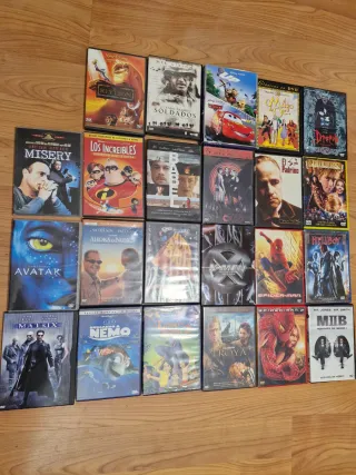 Lote Películas DVD Acción, Animación, Drama,etc