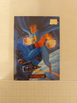 Tarjeta de Colección Quasar Marvel masterpiece