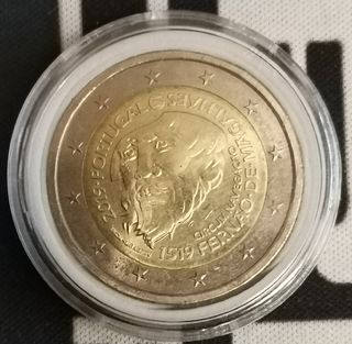 Moneda 2€ Portugal 2019 Magallanes Conmemorativa