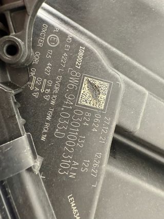 Faro Full LED para Audi A5 F5 8W6