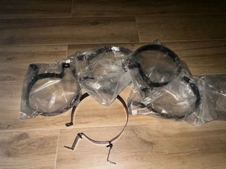 5 Abrazaderas para tubo de 200mm 10€ unidad