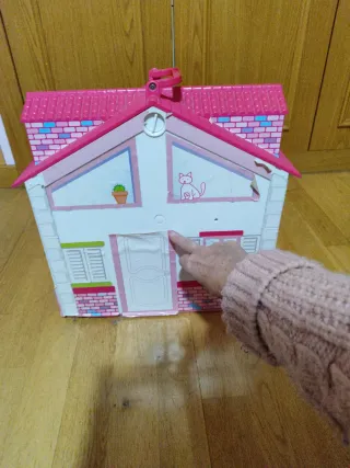 Casita de muñecas rosa Barriguitas