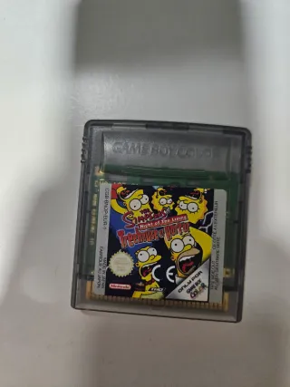 Juego GBC The Simpsons: Night of the Living