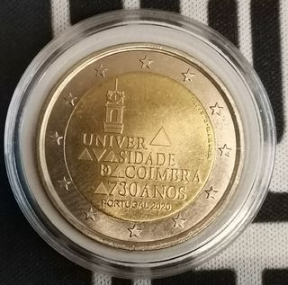 Moneda 2€ Conmemorativa Portugal 2020 Coímbra