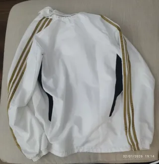 Chaqueta Real Madrid Adidas Blanca