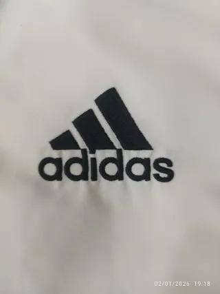 Chaqueta Real Madrid Adidas Blanca