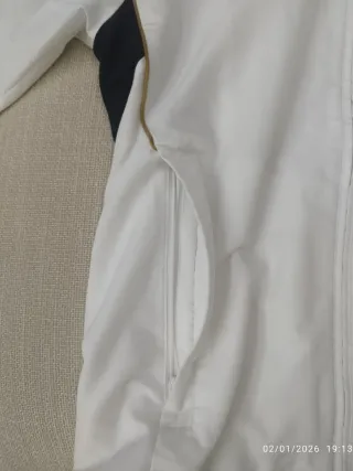 Chaqueta Real Madrid Adidas Blanca