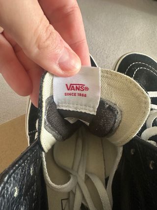 Vans Sk8-Hi Zapatillas Negras Talla 41