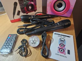 Karaoke Portátil Dynasonic E-025