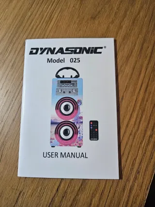 Karaoke Portátil Dynasonic E-025