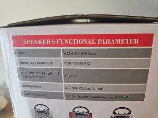 Karaoke Portátil Dynasonic E-025