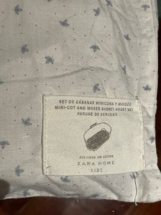 Relleno nórdico y sábanas minicuna