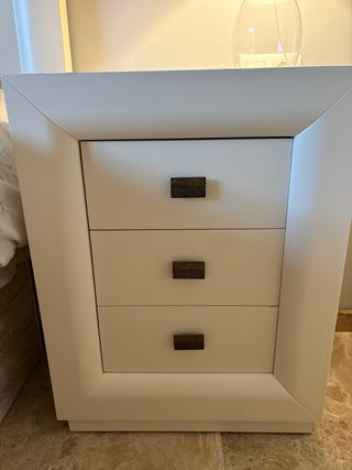 Dormitorio matrimonial color marfil lacado