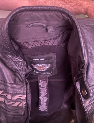 Chaqueta Piel Harley-Davidson Negra