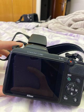 Cámara Nikon Coolpix L340 Negra