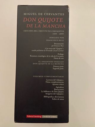 Don Quijote I+Don Quijote II+Estuche (Spanish E...