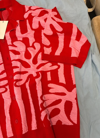 Chaqueta punto estampado Sixties