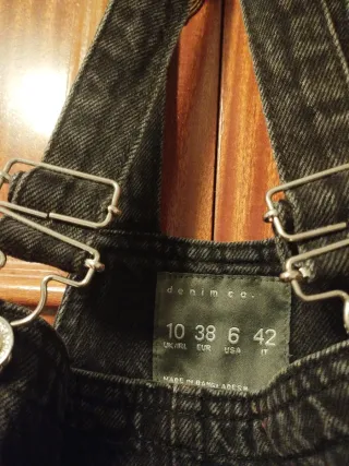 Minifalda peto vaquera