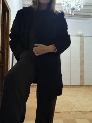 Abrigo corto piel de Astracán Talla 42-44