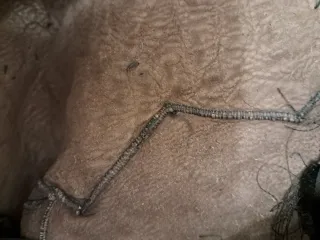 Abrigo corto piel de Astracán Talla 42-44