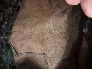 Abrigo corto piel de Astracán Talla 42-44