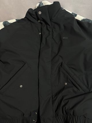 Chaqueta bomber Lacoste negra talla S/M