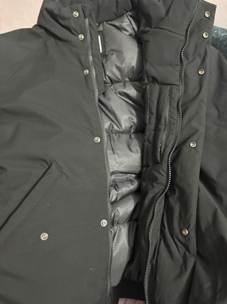 Chaqueta bomber Lacoste negra talla S/M