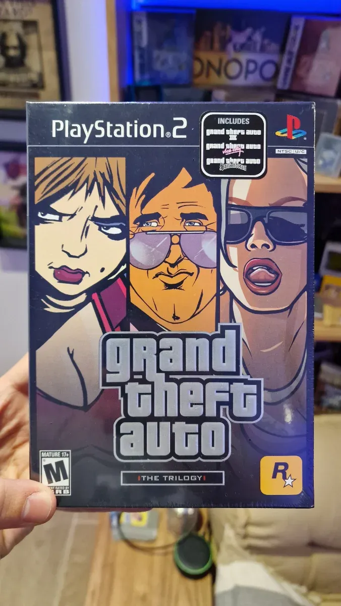 Imagen de Grand Theft Auto Trilogy PS2 Precintado