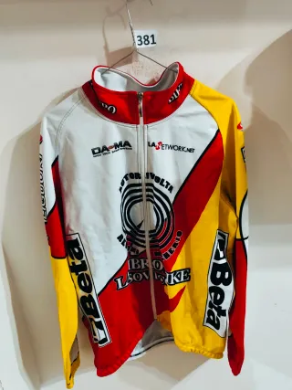 Giacca Ciclismo DA-MA Rossa, Bianca, Gialla