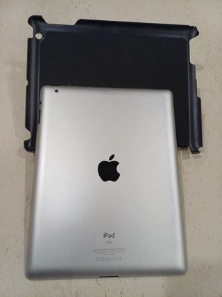 iPad 1 Plata 16GB con Cargador y Funda