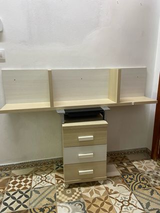 Escritorio juvenil con cajones