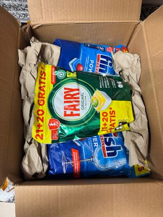 Lote Detergente Lavavajillas Fairy y Finish