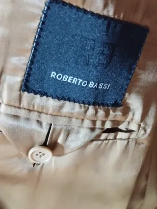 Americana Pana Beige Roberto Bassi XL