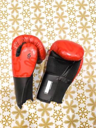 Guantes y espinilleras boxeo/kinck boxing