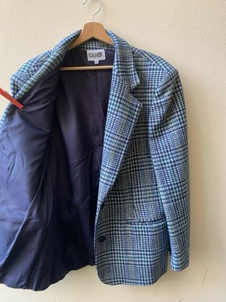 Blazer CAROL fantasia blu/verde taglia IT 46