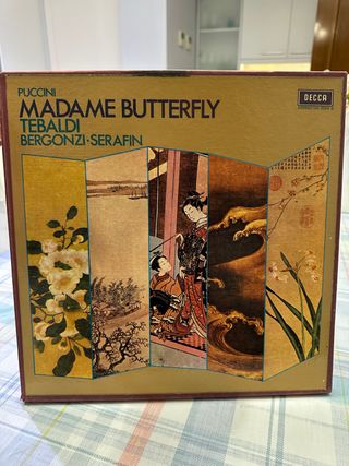 Vinilo Madame Butterfly de Puccini