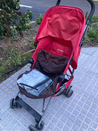 Silla de paseo McLaren roja