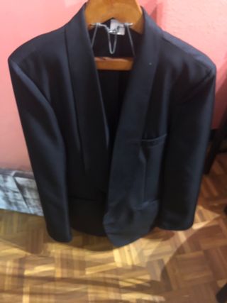 Smoking camarero/metre Talla 54 Negro