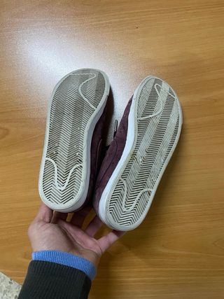 Zapatillas Nike Terciopelo Morado Talla 39