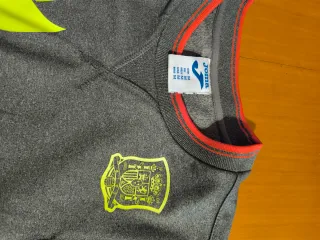 Sudadera Joma España Gris y Rojo