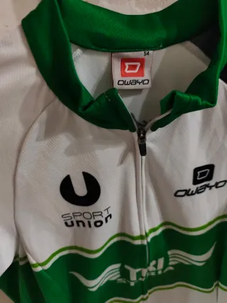 Maglia Ciclismo Owayo Verde e Bianca