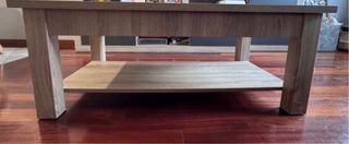 Mesa de centro elevable madera 110x60
