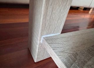 Mesa de centro elevable madera 110x60