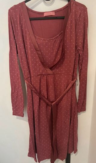 Camisón pack de 2 unidades premamá manga larga