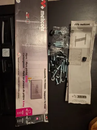 Supporto TV Meliconi piatto a parete